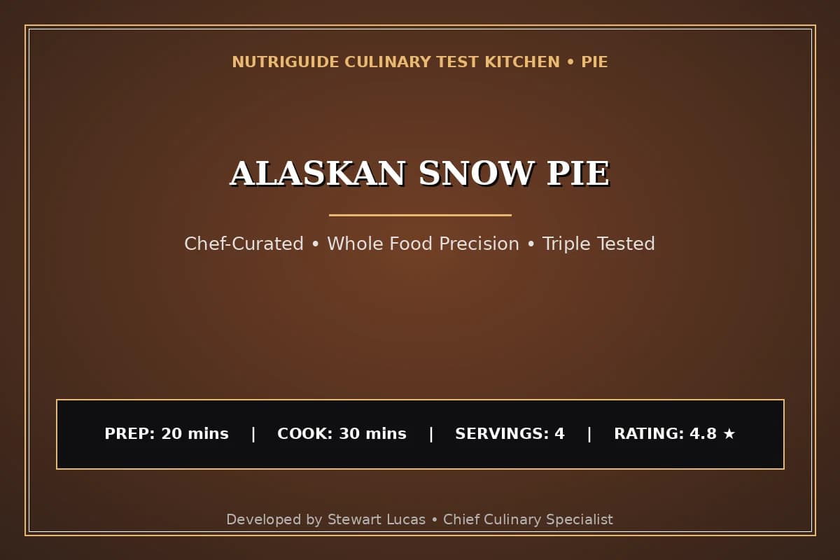 Alaskan Snow Pie