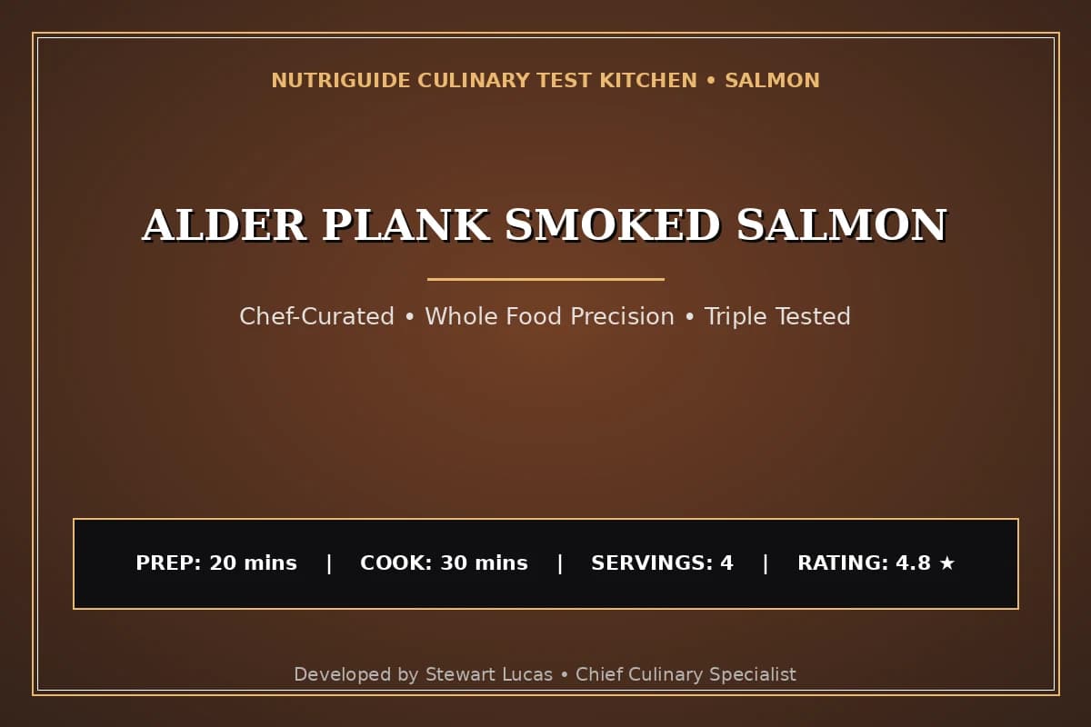Alder Plank Smoked Salmon