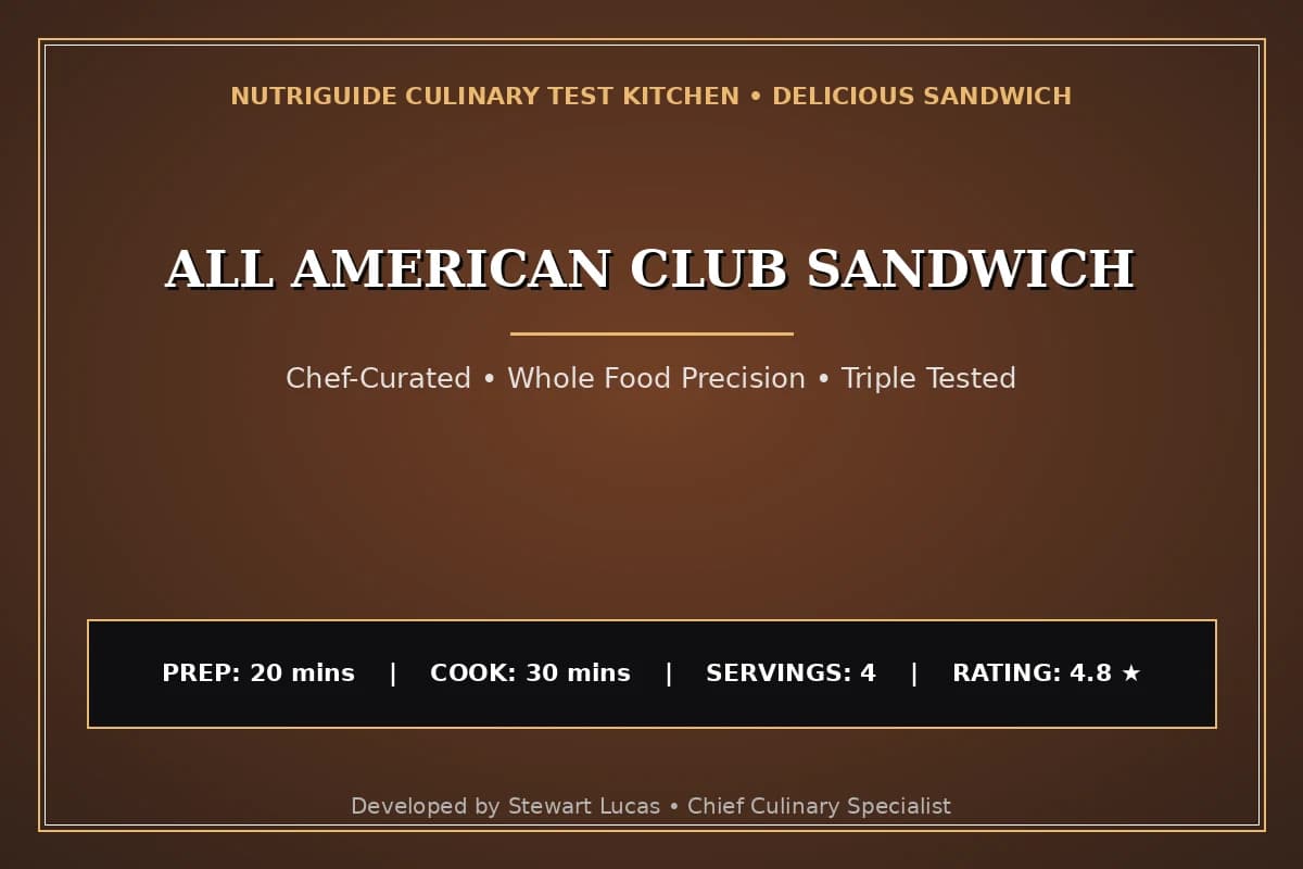 All American Club Sandwich