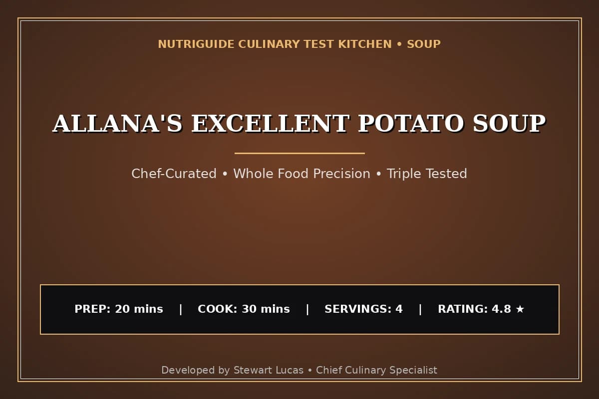 Allana'S Excellent Potato Soup