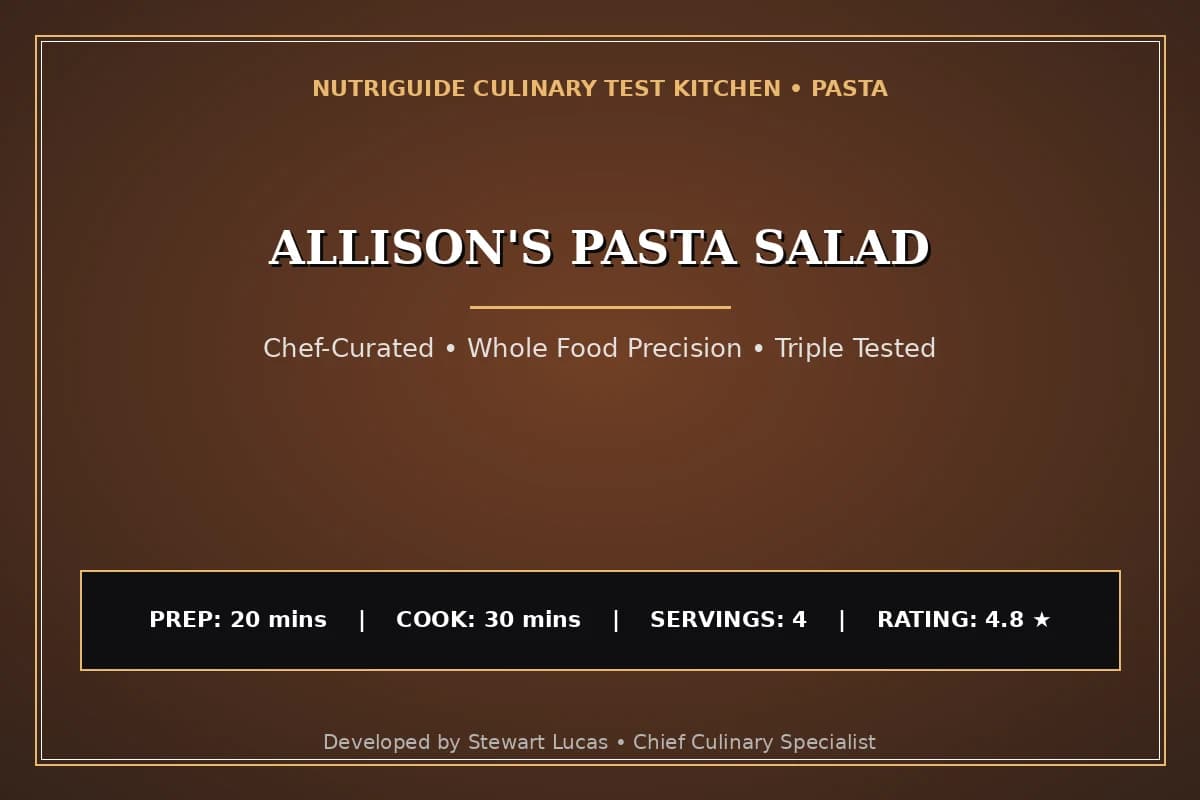 Allison'S Pasta Salad
