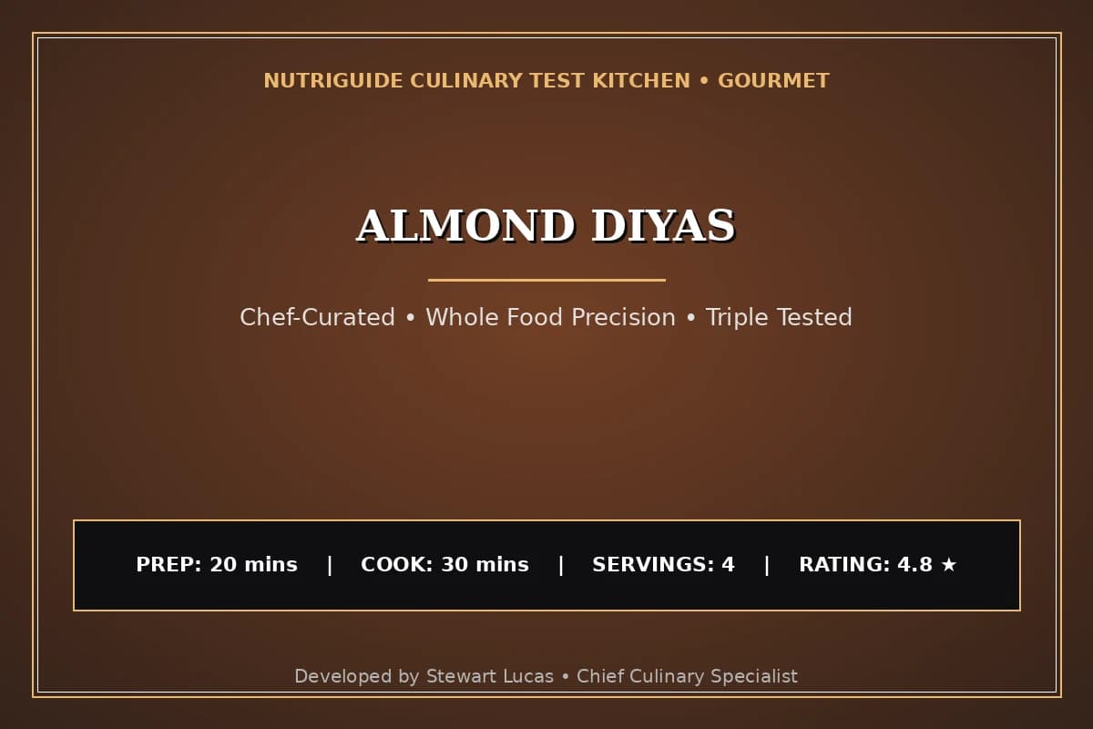 Almond Diyas