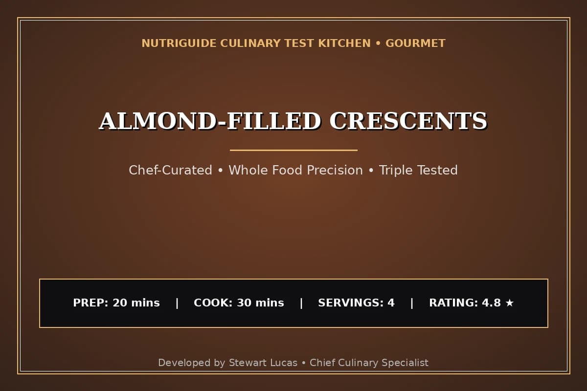 Almond-Filled Crescents