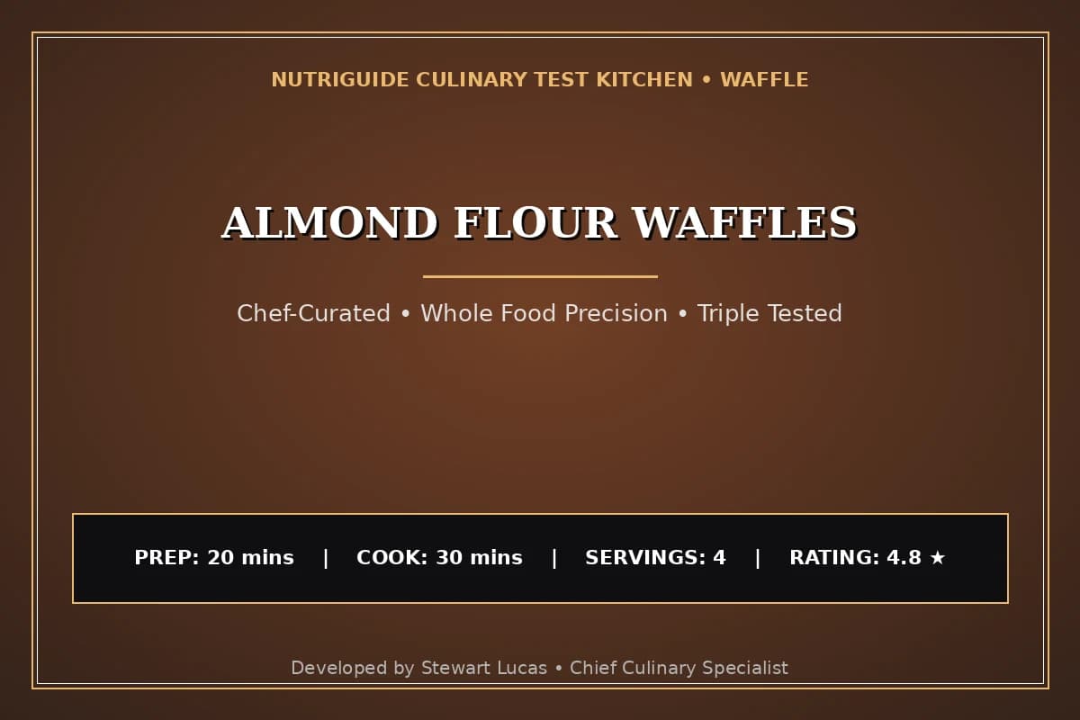 Almond Flour Waffles