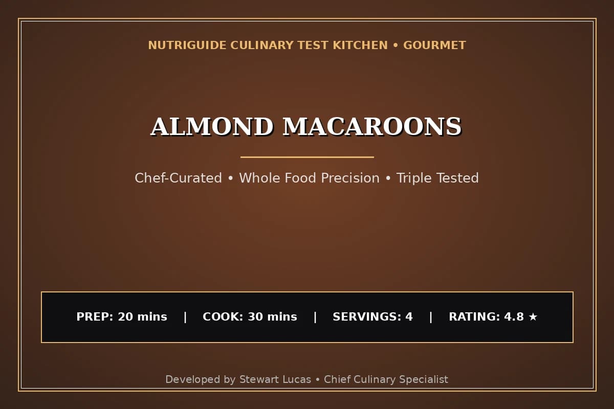 Almond Macaroons