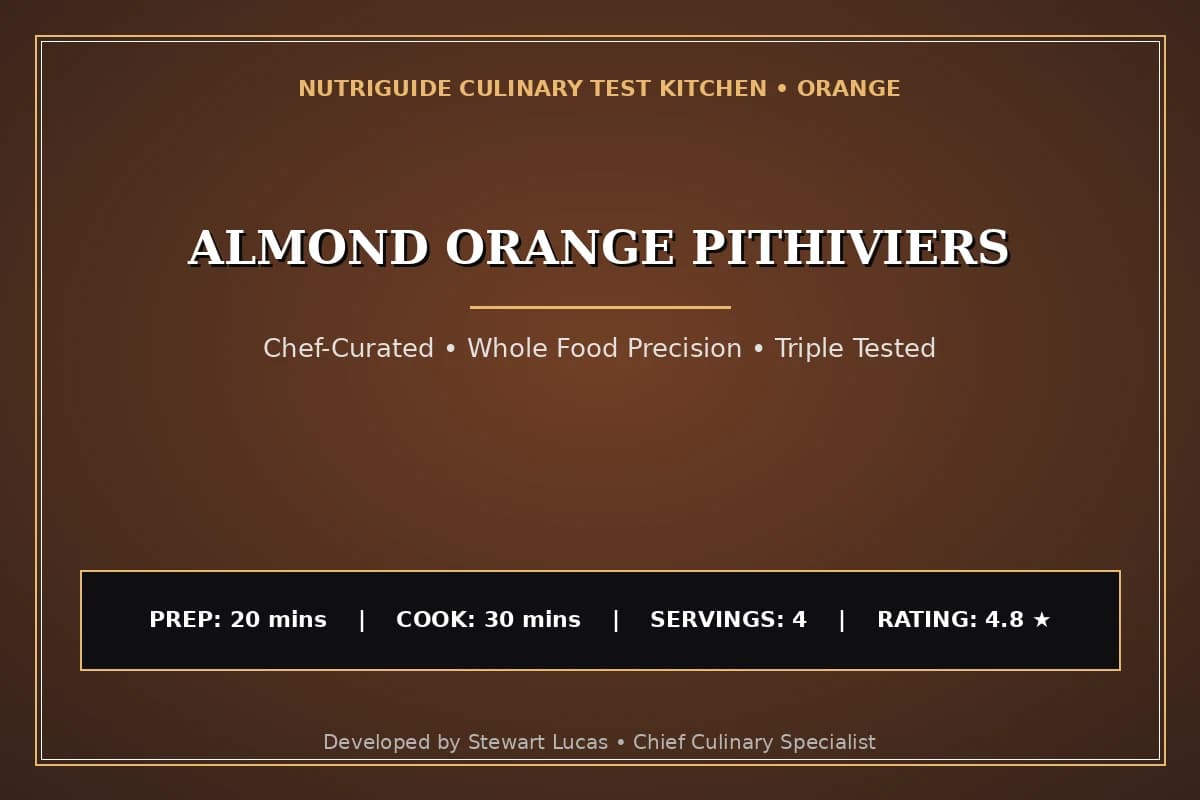 Almond Orange Pithiviers