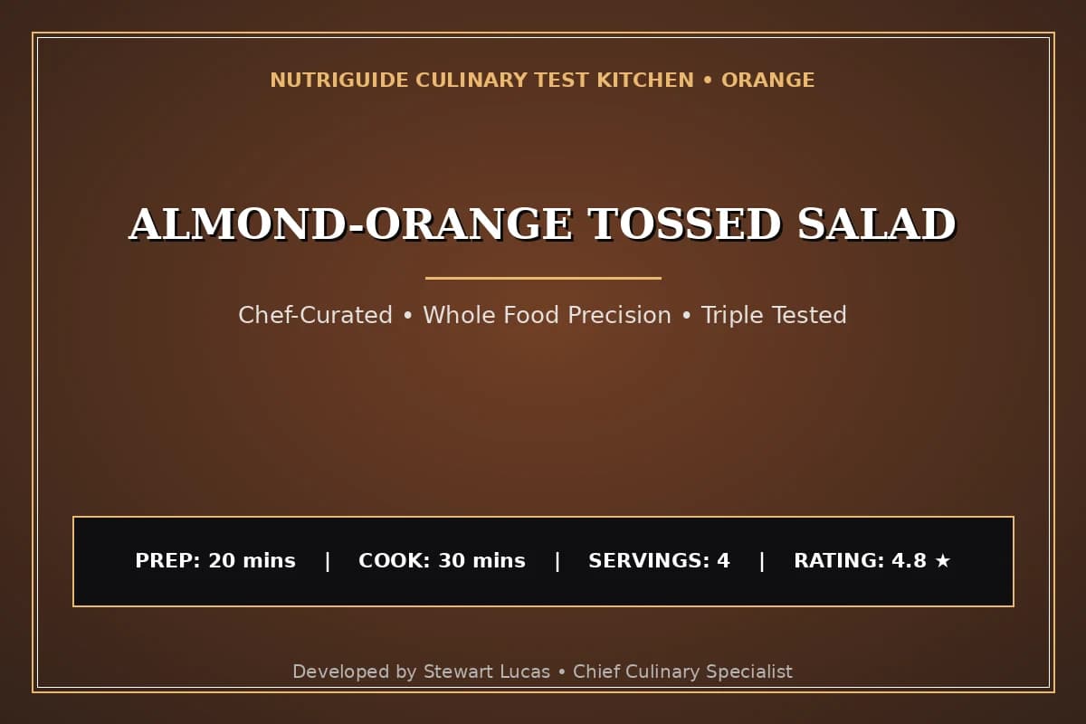 Almond-Orange Tossed Salad