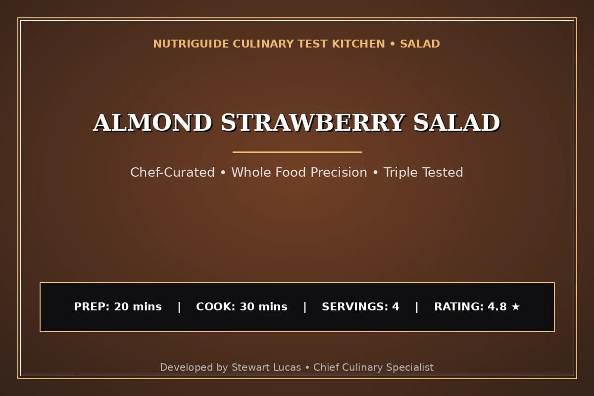 Almond Strawberry Salad