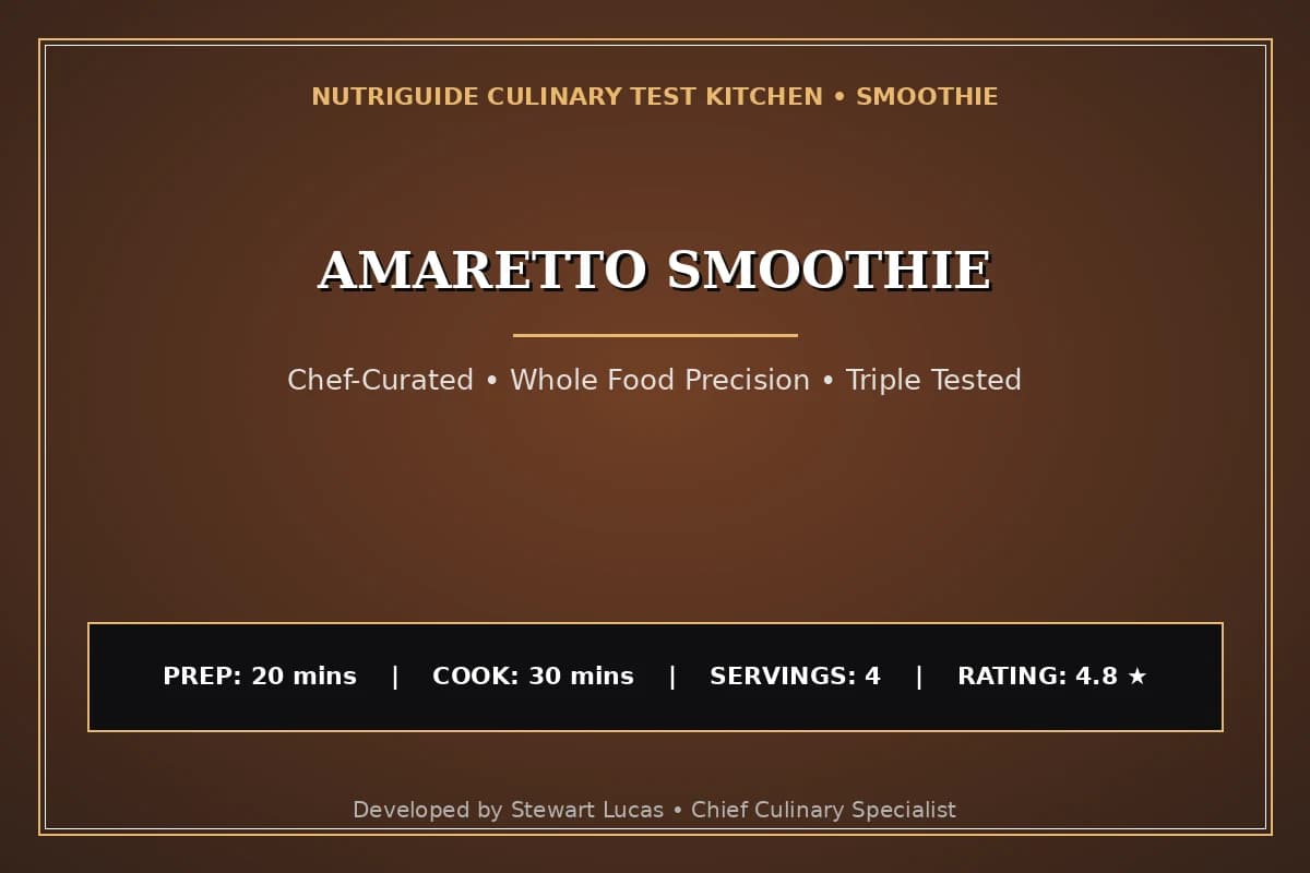 Amaretto Smoothie