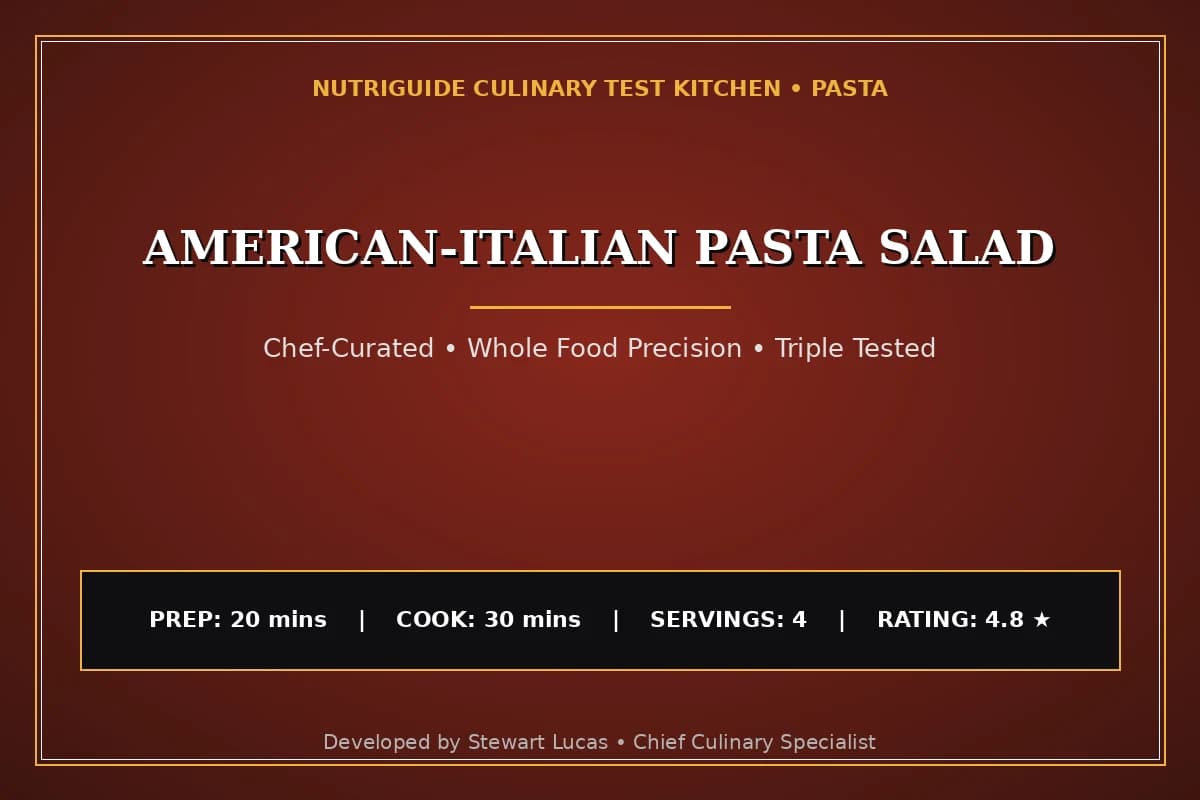 American-Italian Pasta Salad