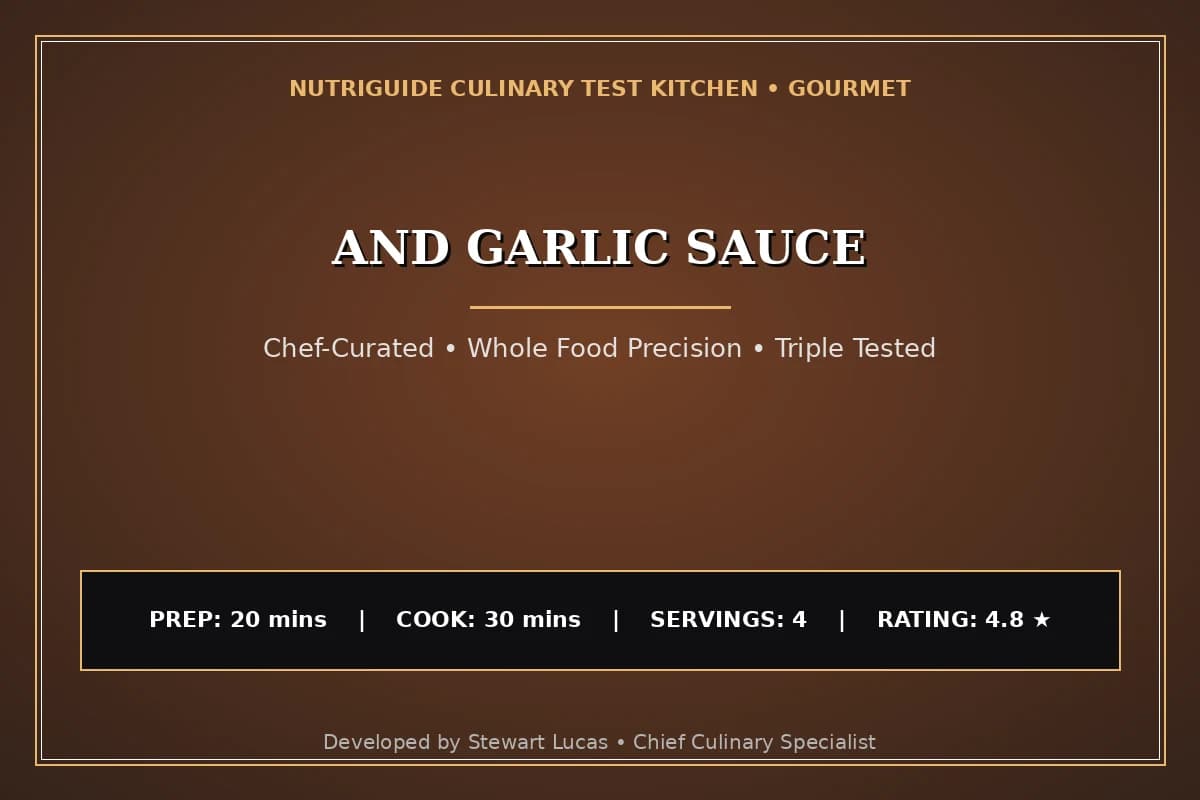 And Garlic Sauce