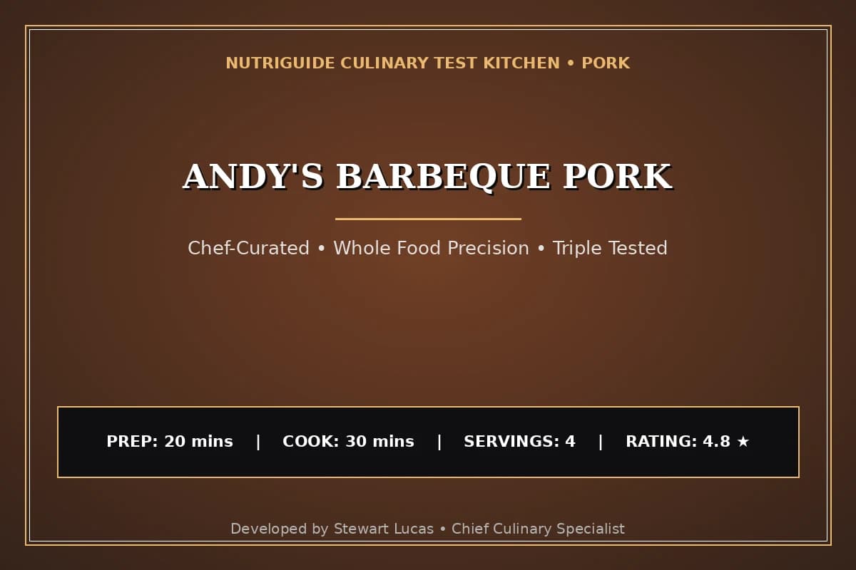 Andy'S Barbeque Pork