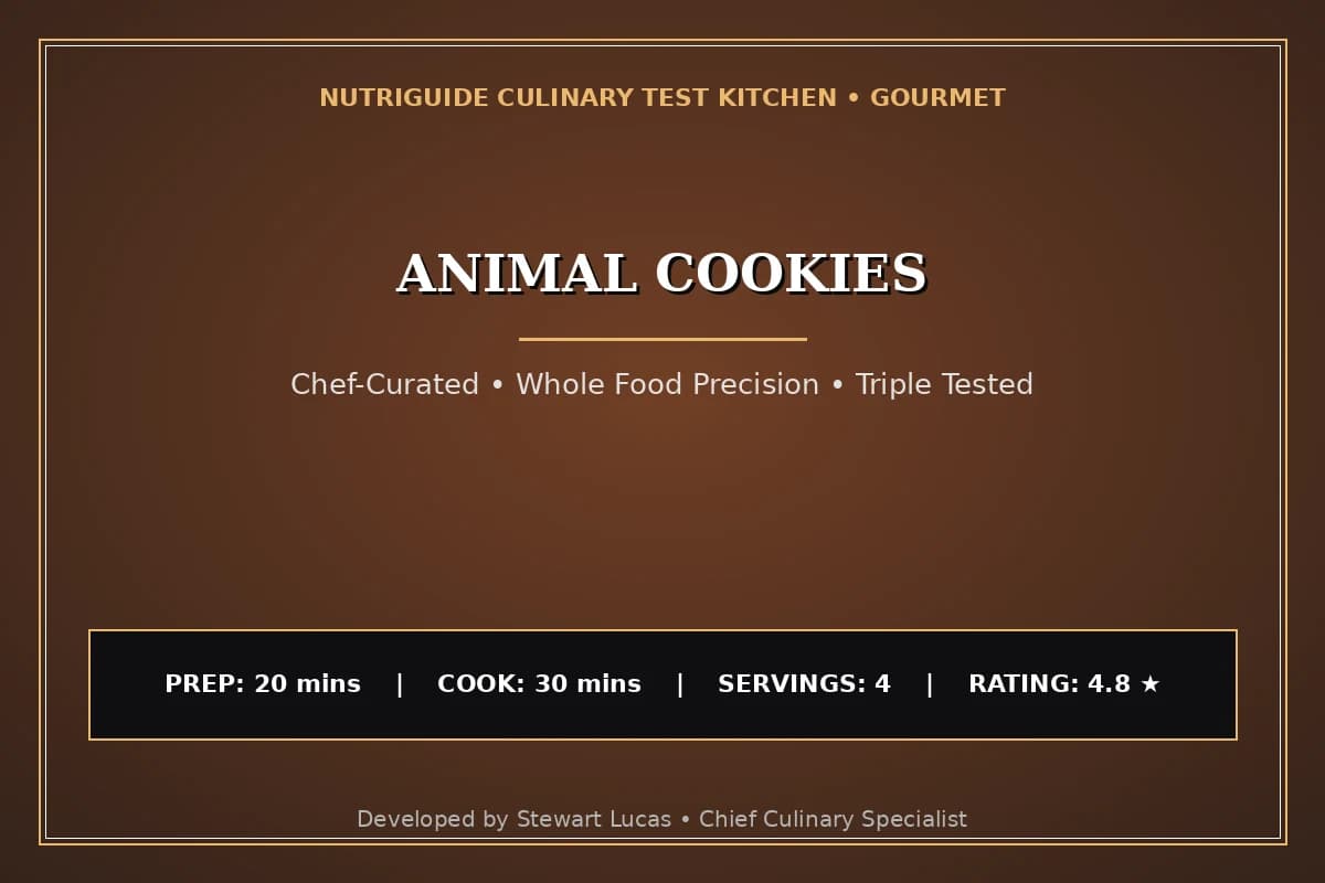 Animal Cookies