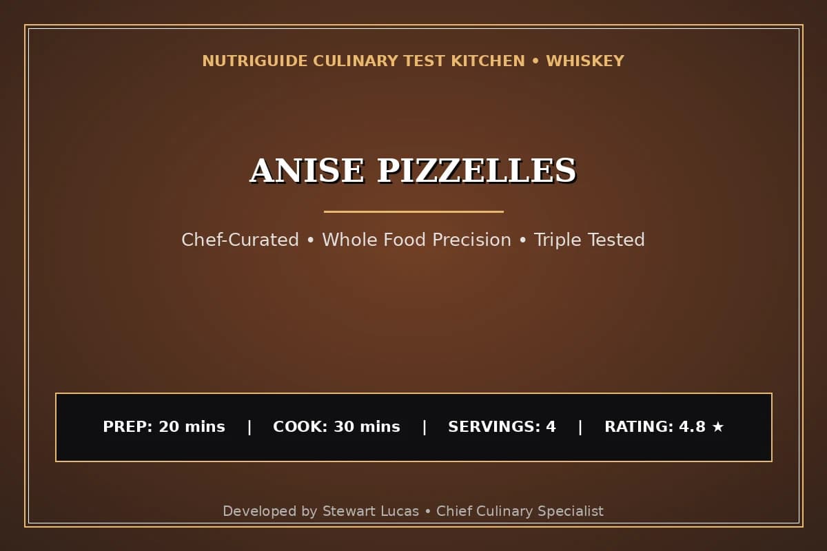 Anise Pizzelles