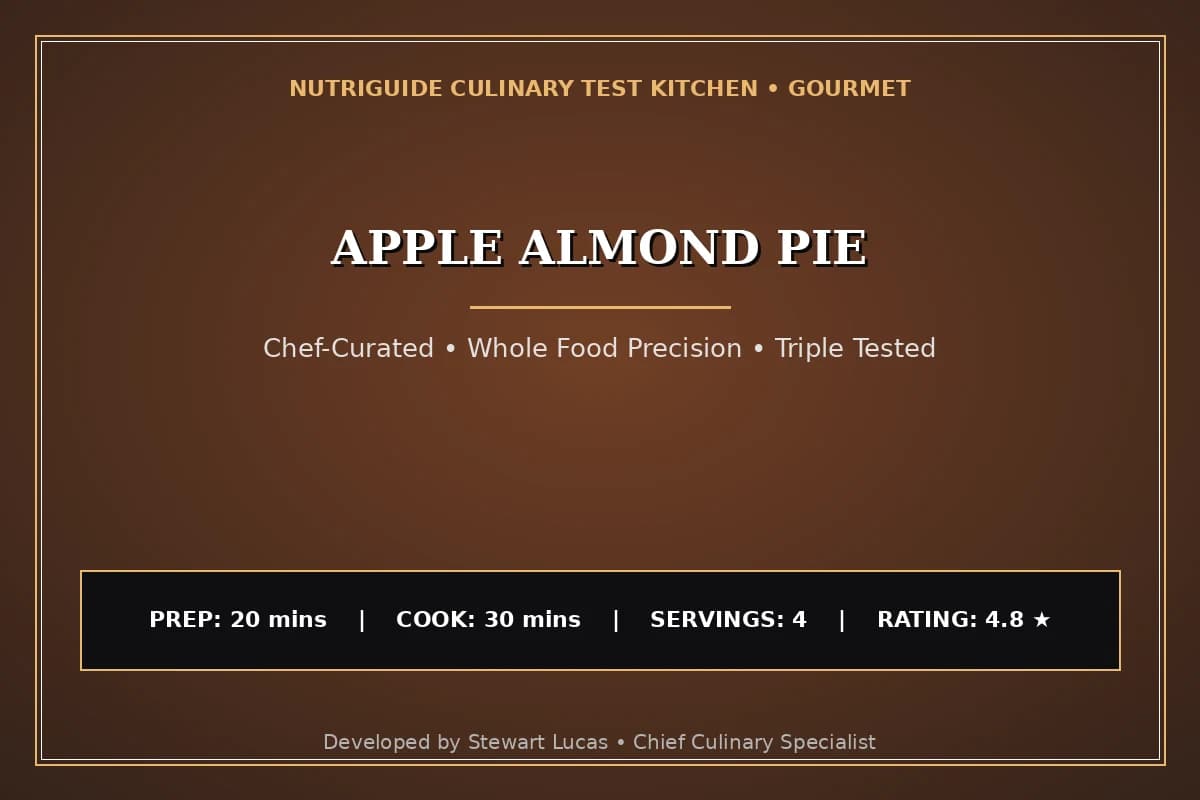 Apple Almond Pie