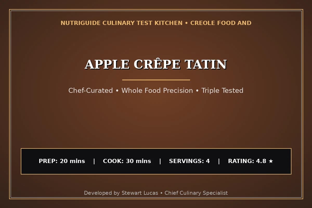 Apple Crêpe Tatin