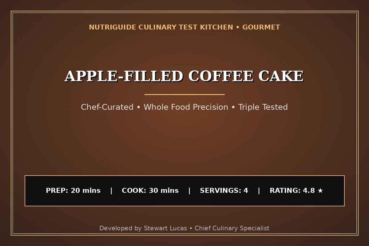 Apple-Filled Coffee Cake