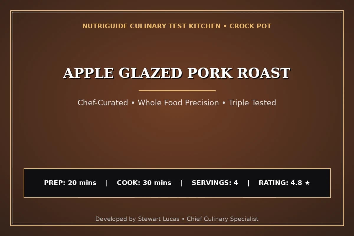 Apple Glazed Pork Roast