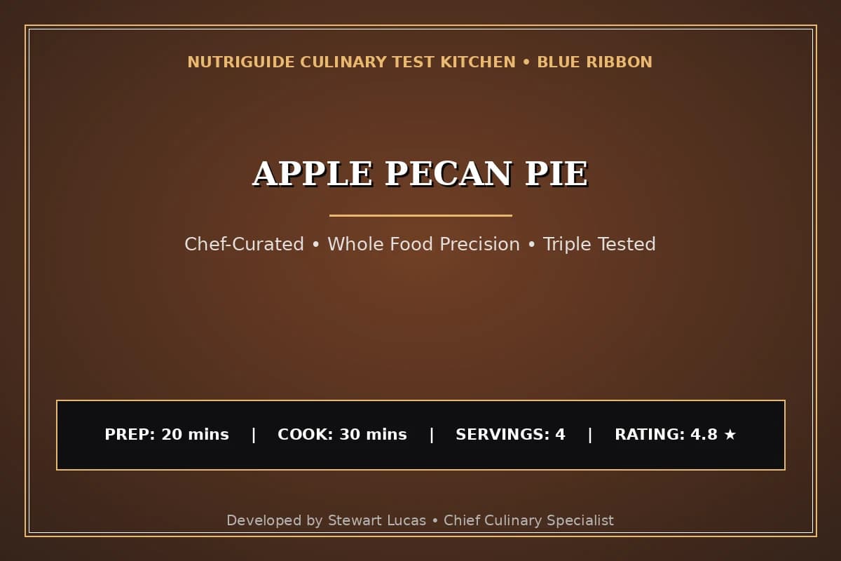 Apple Pecan Pie