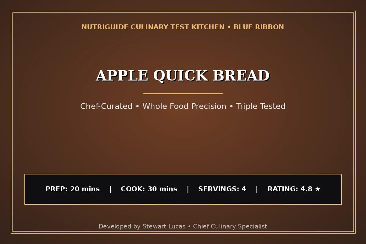 Apple Quick Bread