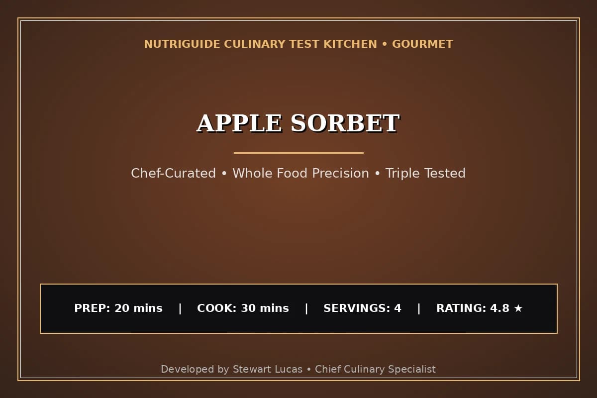 Apple Sorbet