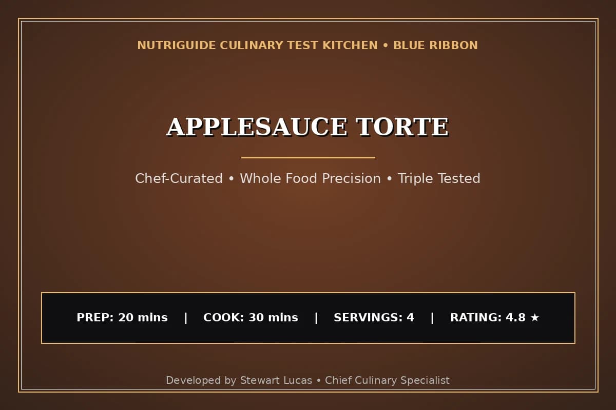 Applesauce Torte