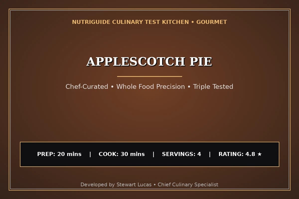 Applescotch Pie