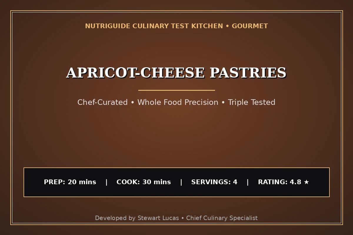 Apricot-Cheese Pastries