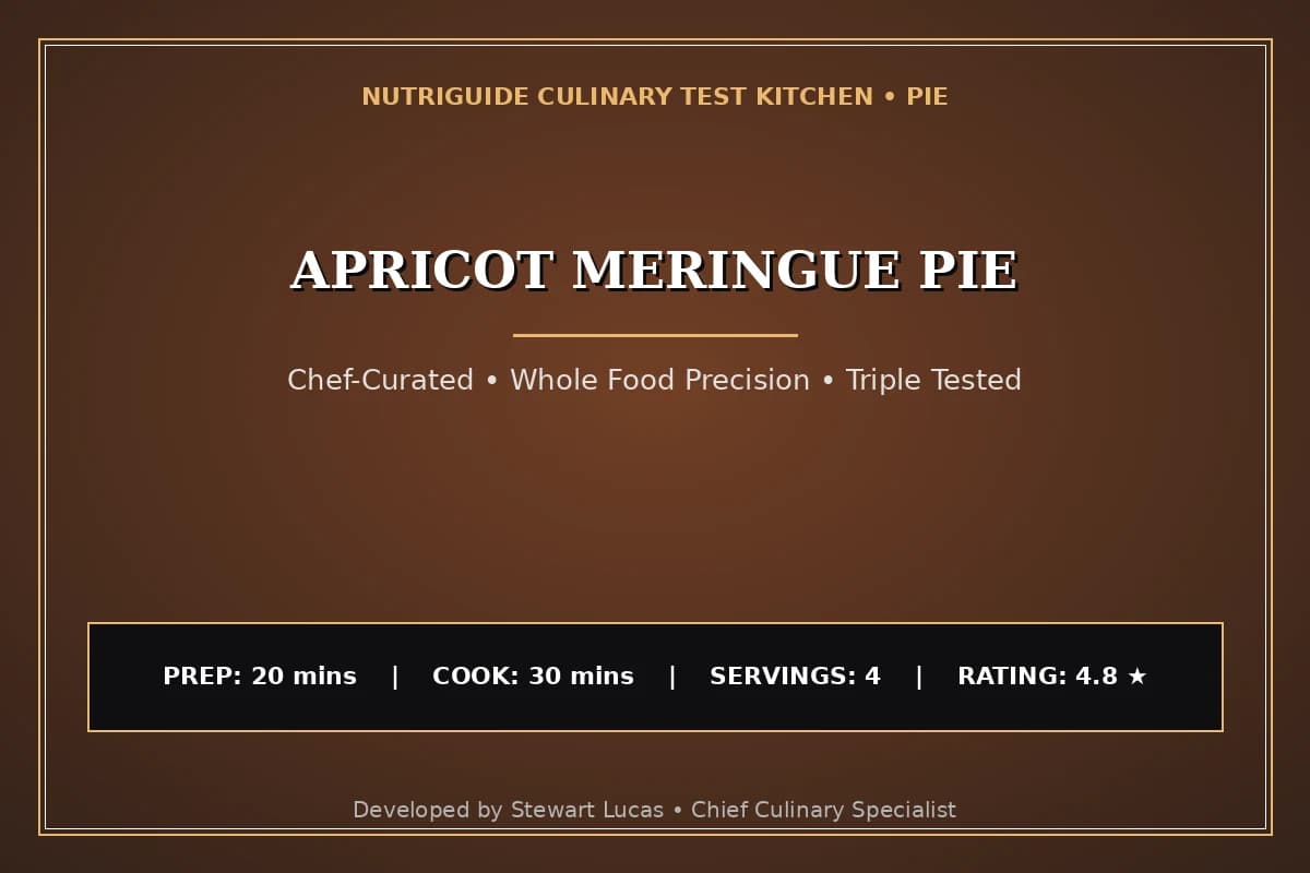 Apricot Meringue Pie