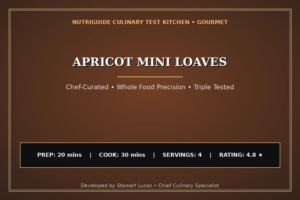 Apricot Mini Loaves