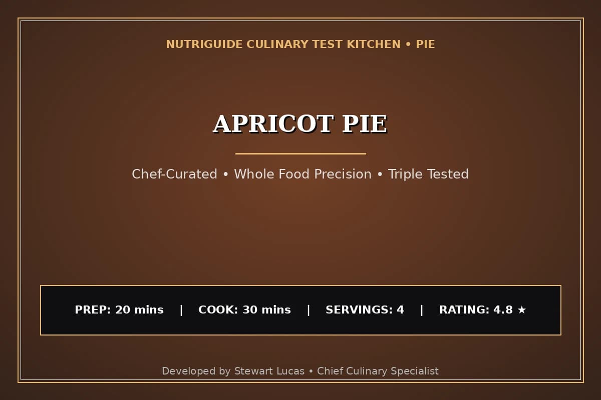 Apricot Pie