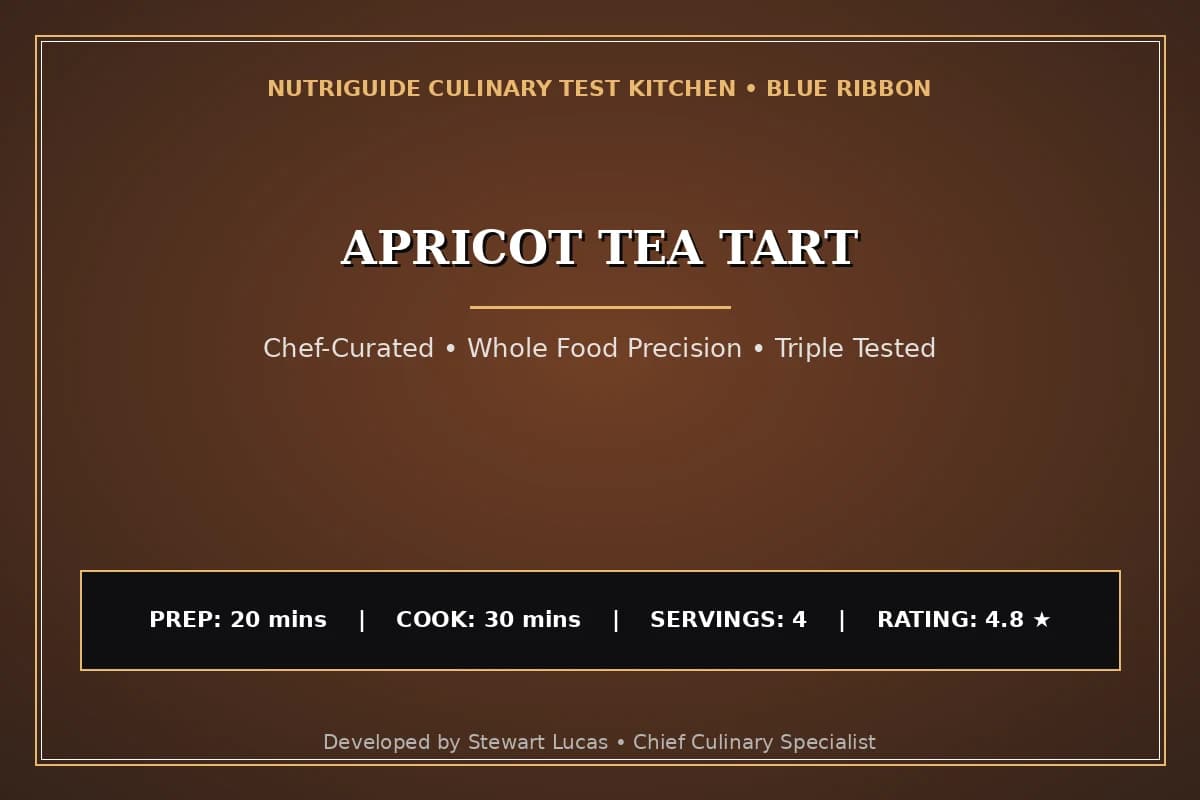 Apricot Tea Tart