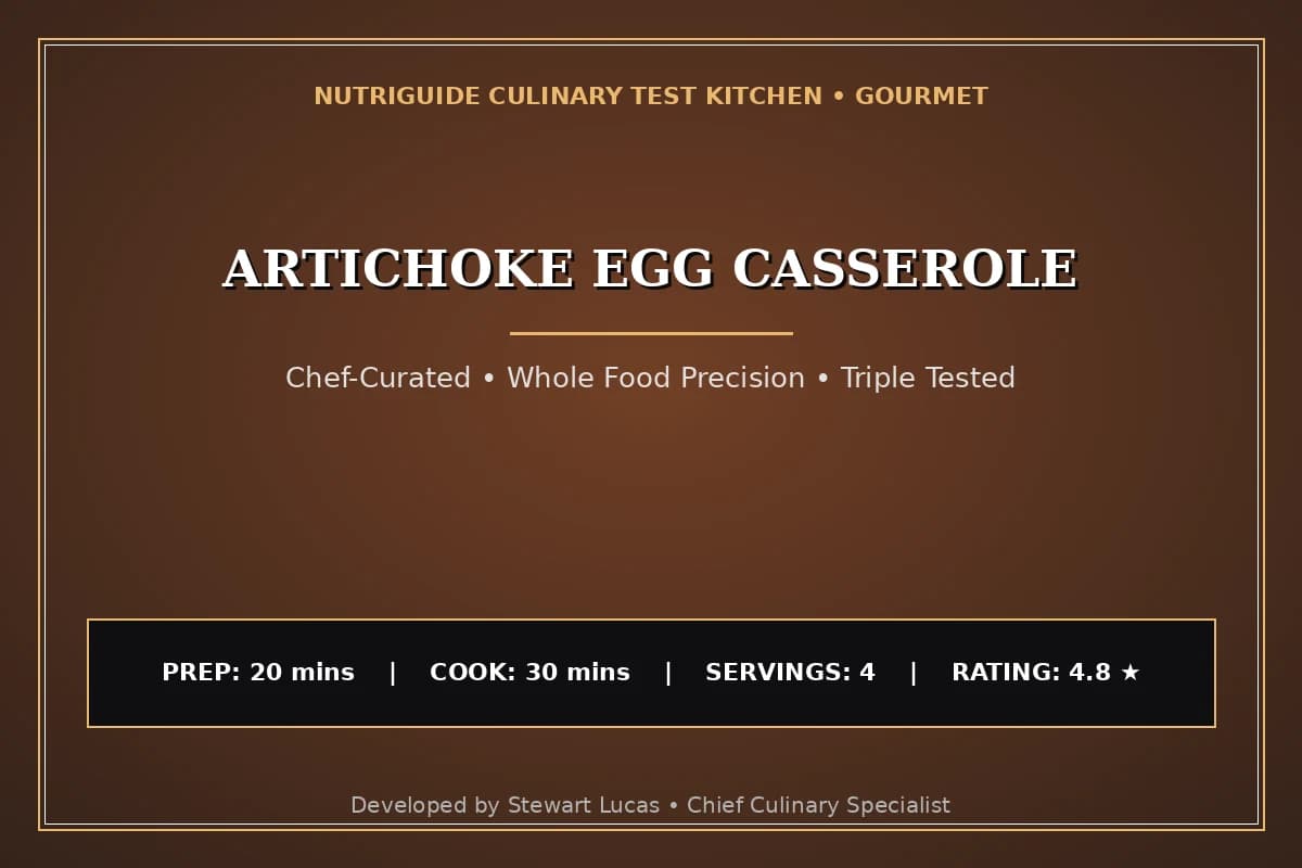 Artichoke Egg Casserole