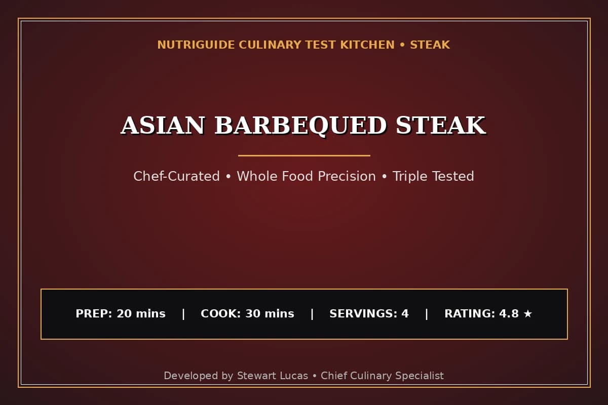 Asian Barbequed Steak
