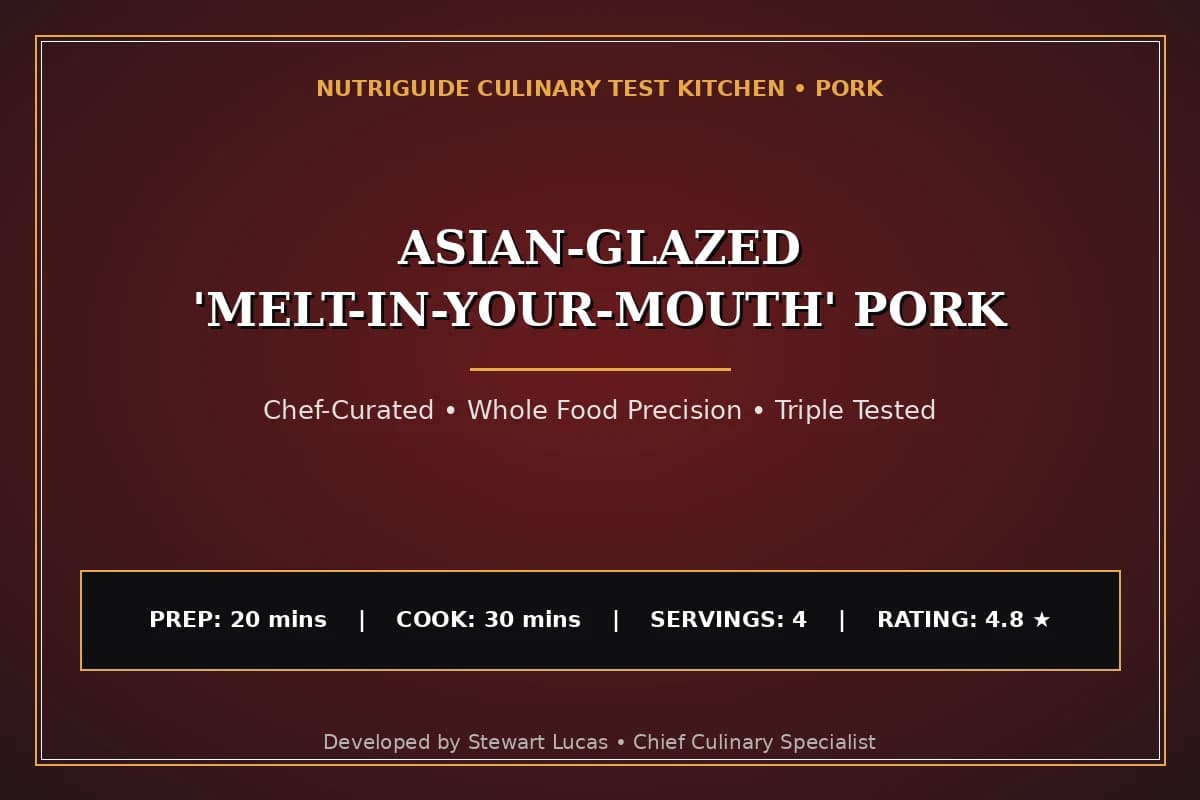 Asian-Glazed 'Melt-In-Your-Mouth' Pork