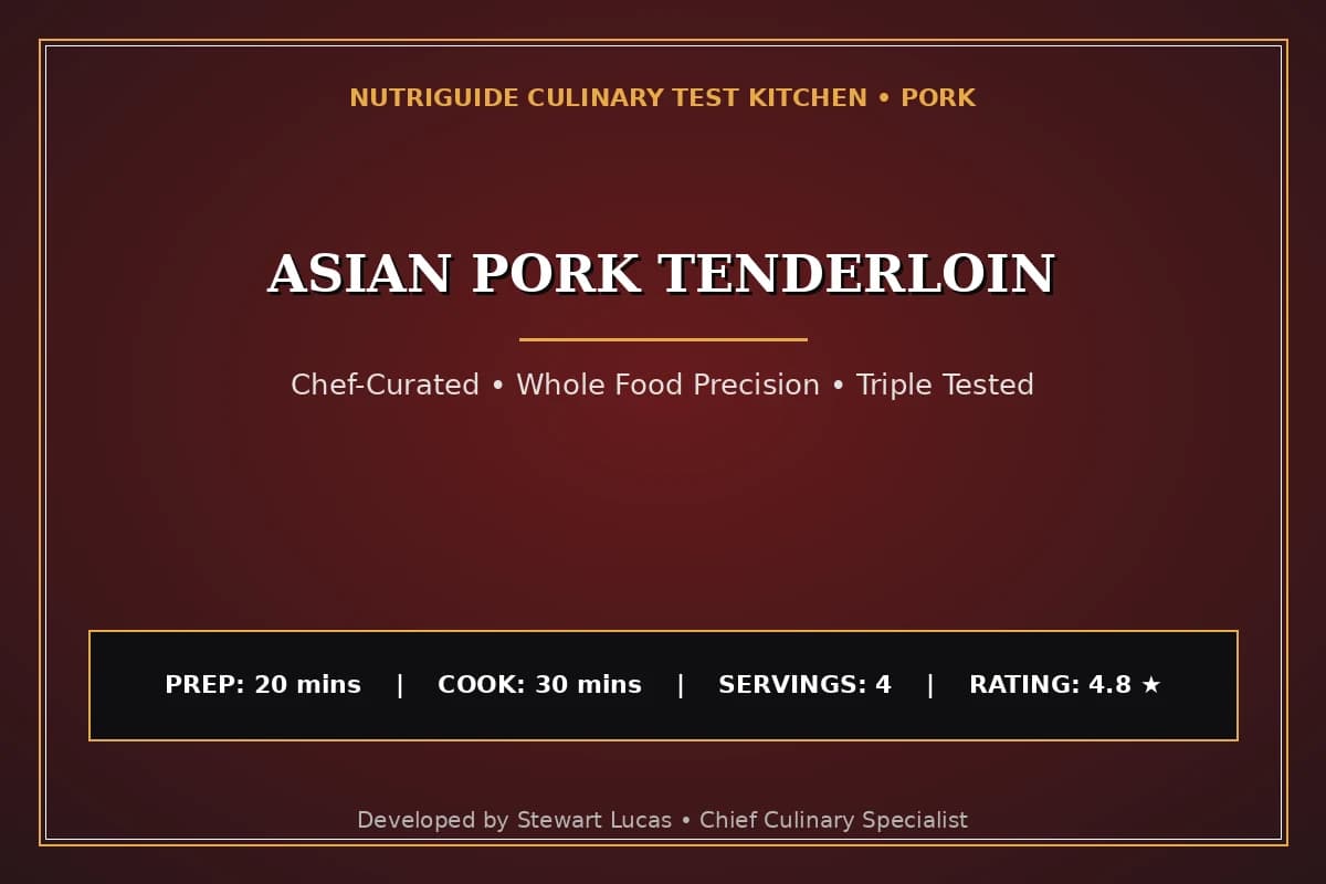Asian Pork Tenderloin