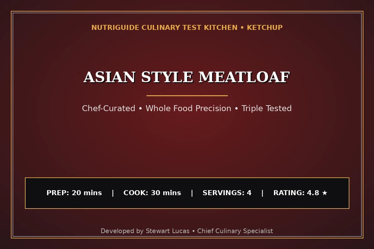 Asian Style Meatloaf