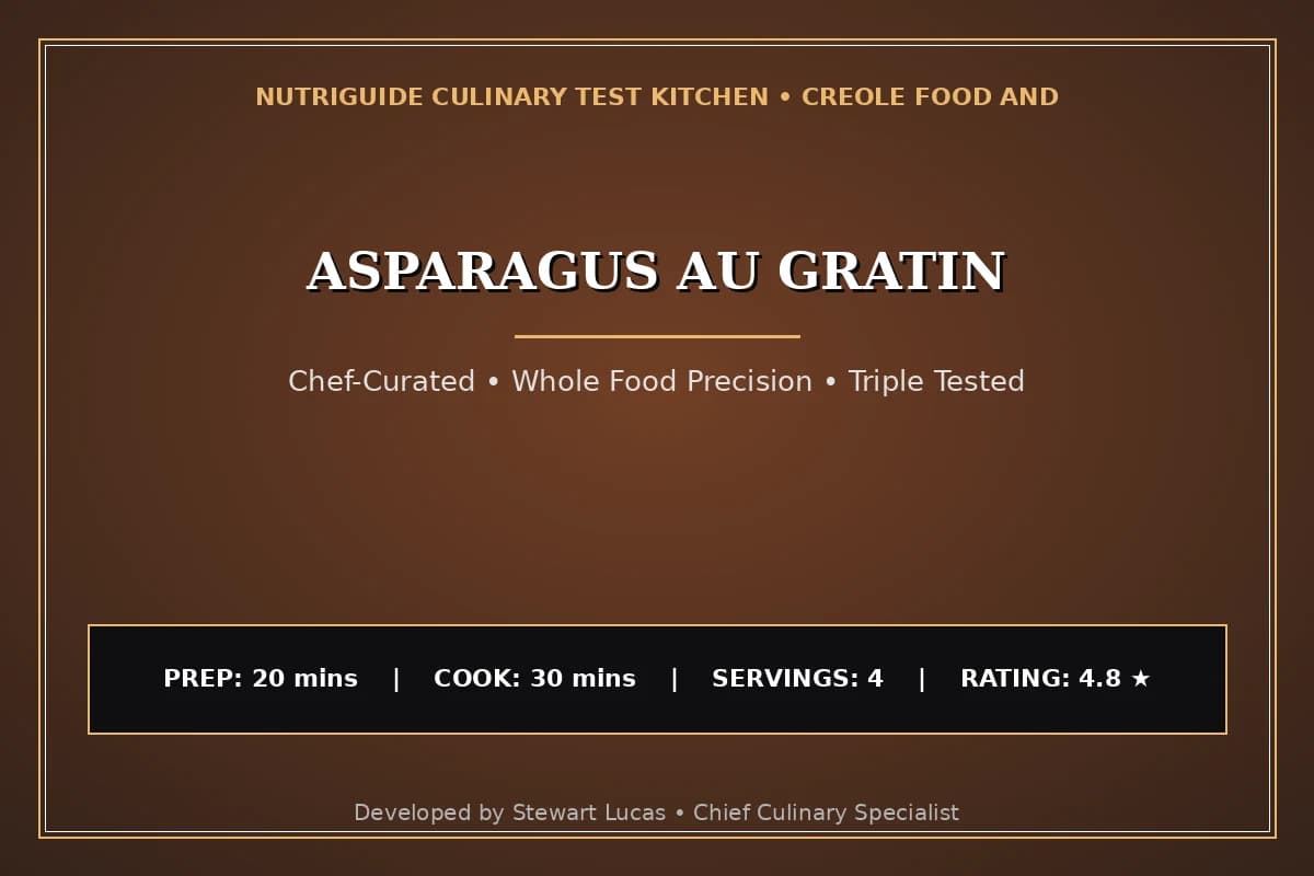Asparagus Au Gratin