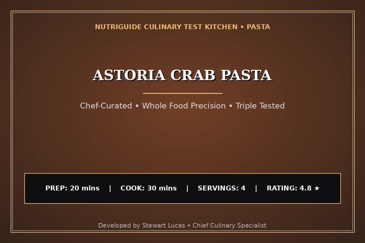 Astoria Crab Pasta