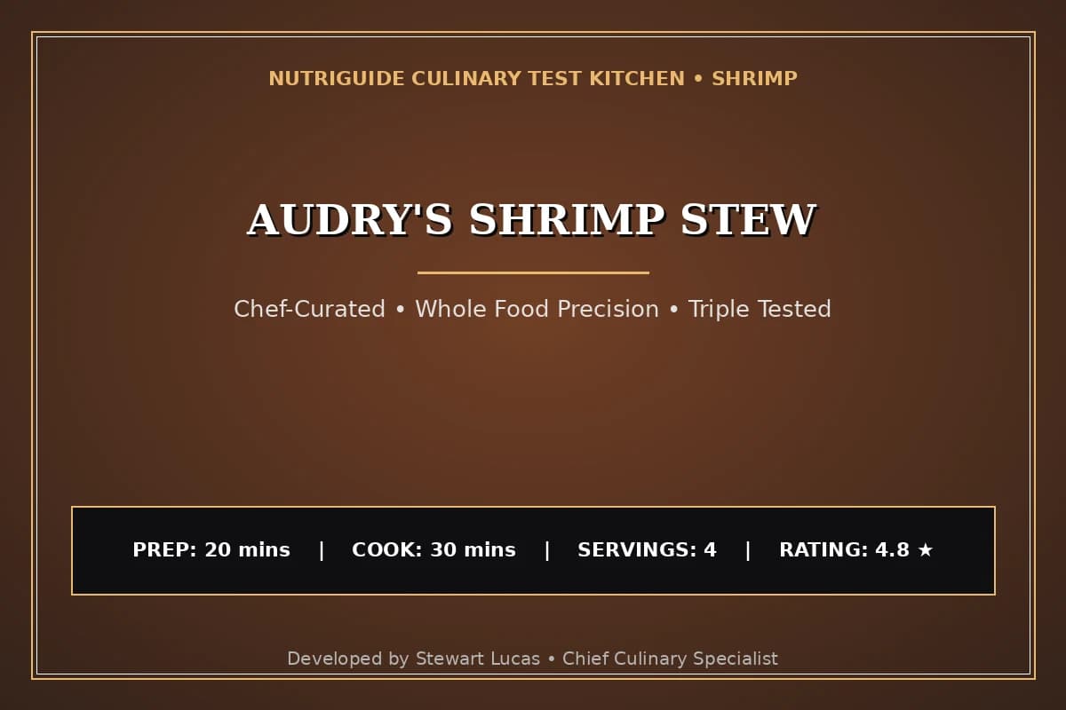 Audry'S Shrimp Stew