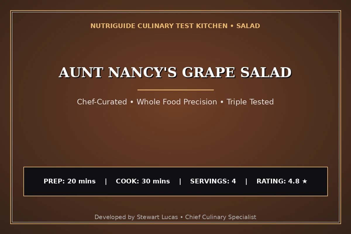 Aunt Nancy'S Grape Salad
