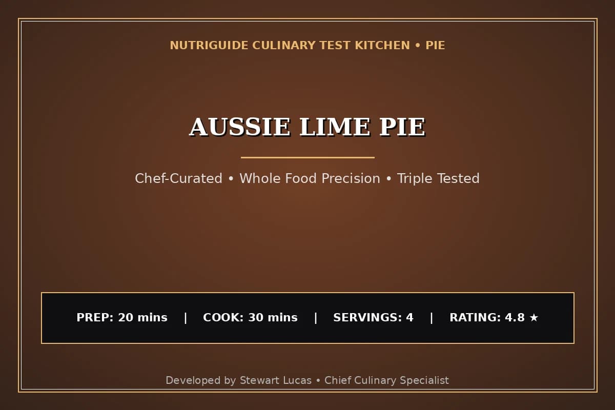 Aussie Lime Pie