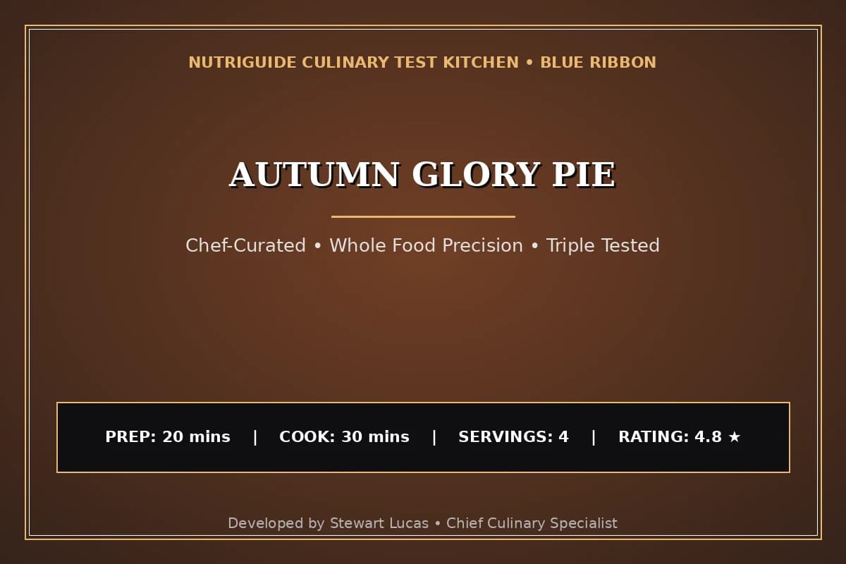 Autumn Glory Pie
