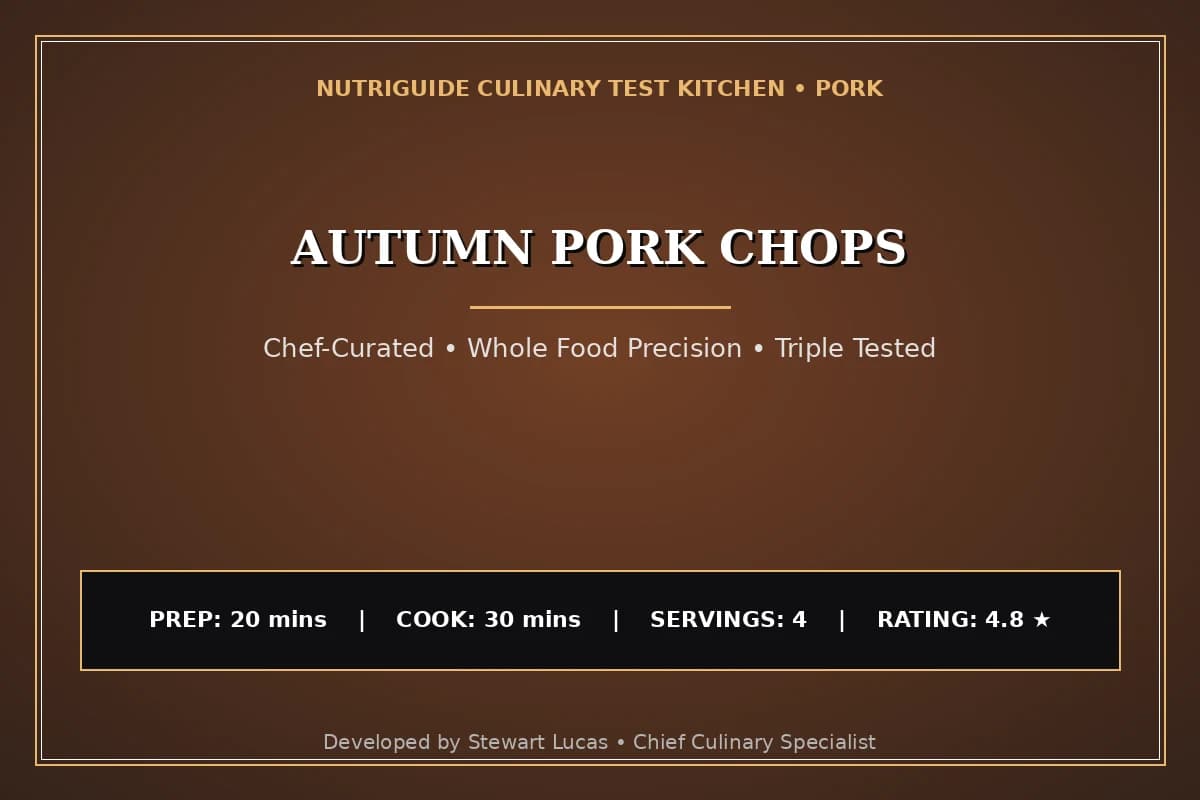 Autumn Pork Chops