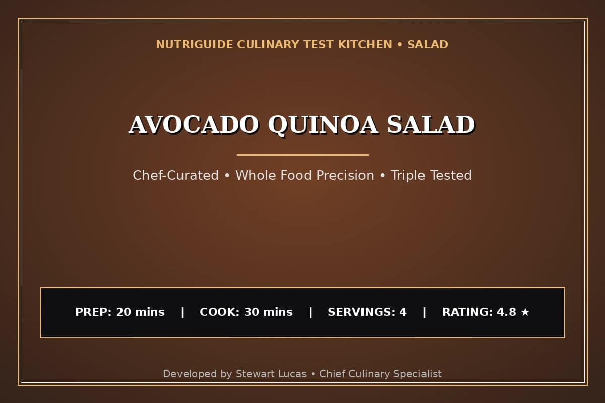 Avocado Quinoa Salad