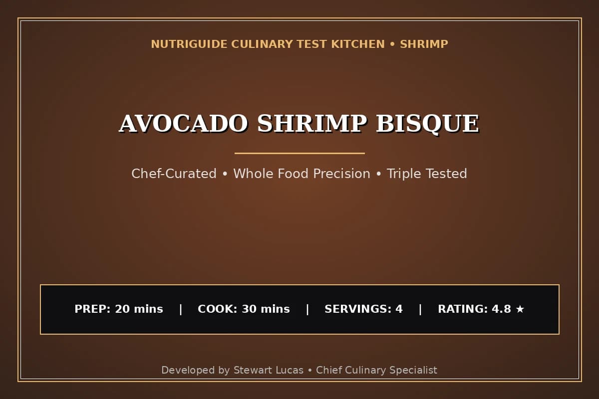 Avocado Shrimp Bisque