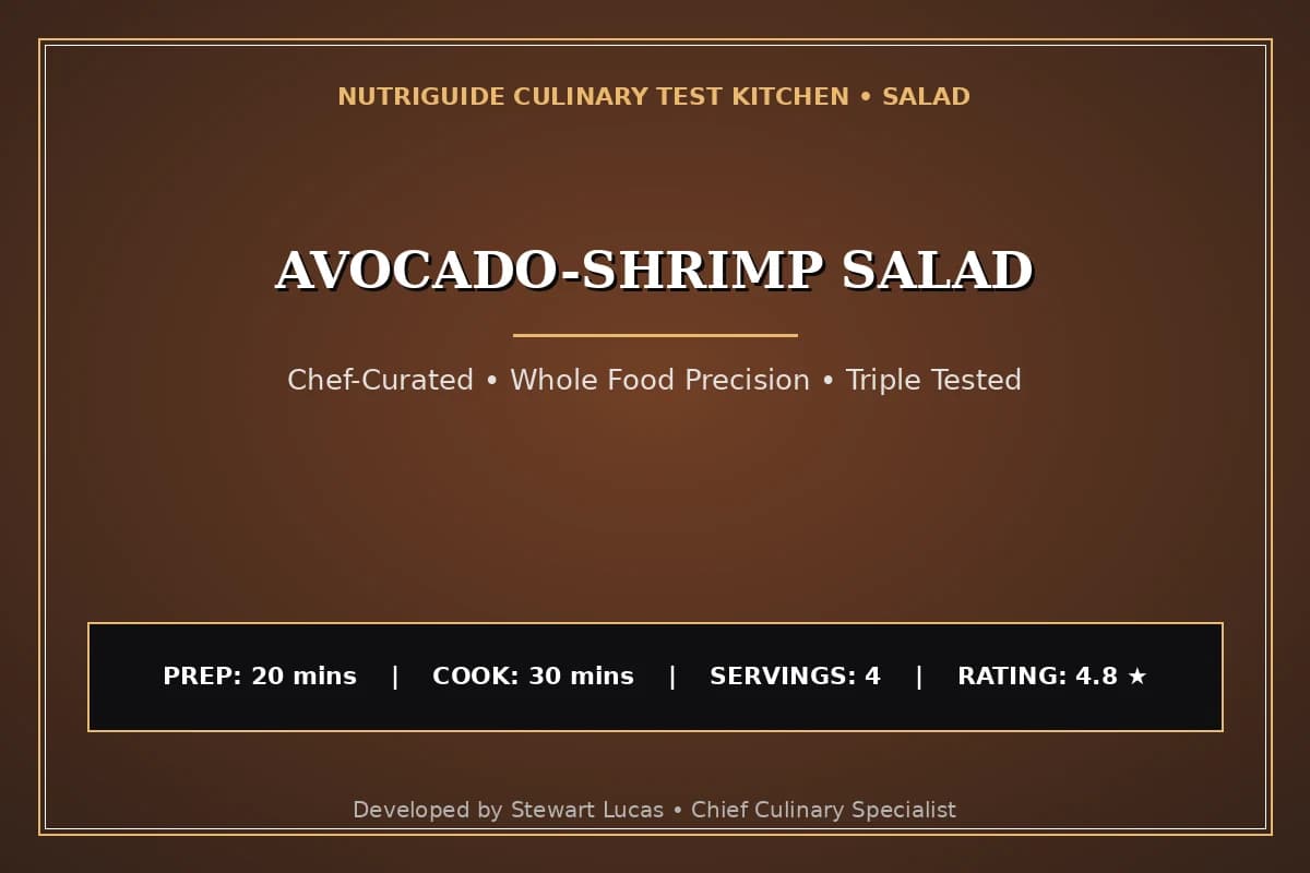 Avocado-Shrimp Salad