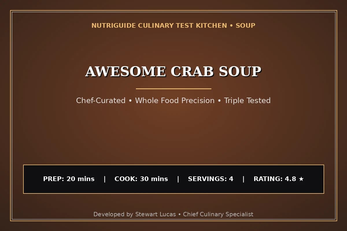 Awesome Crab Soup