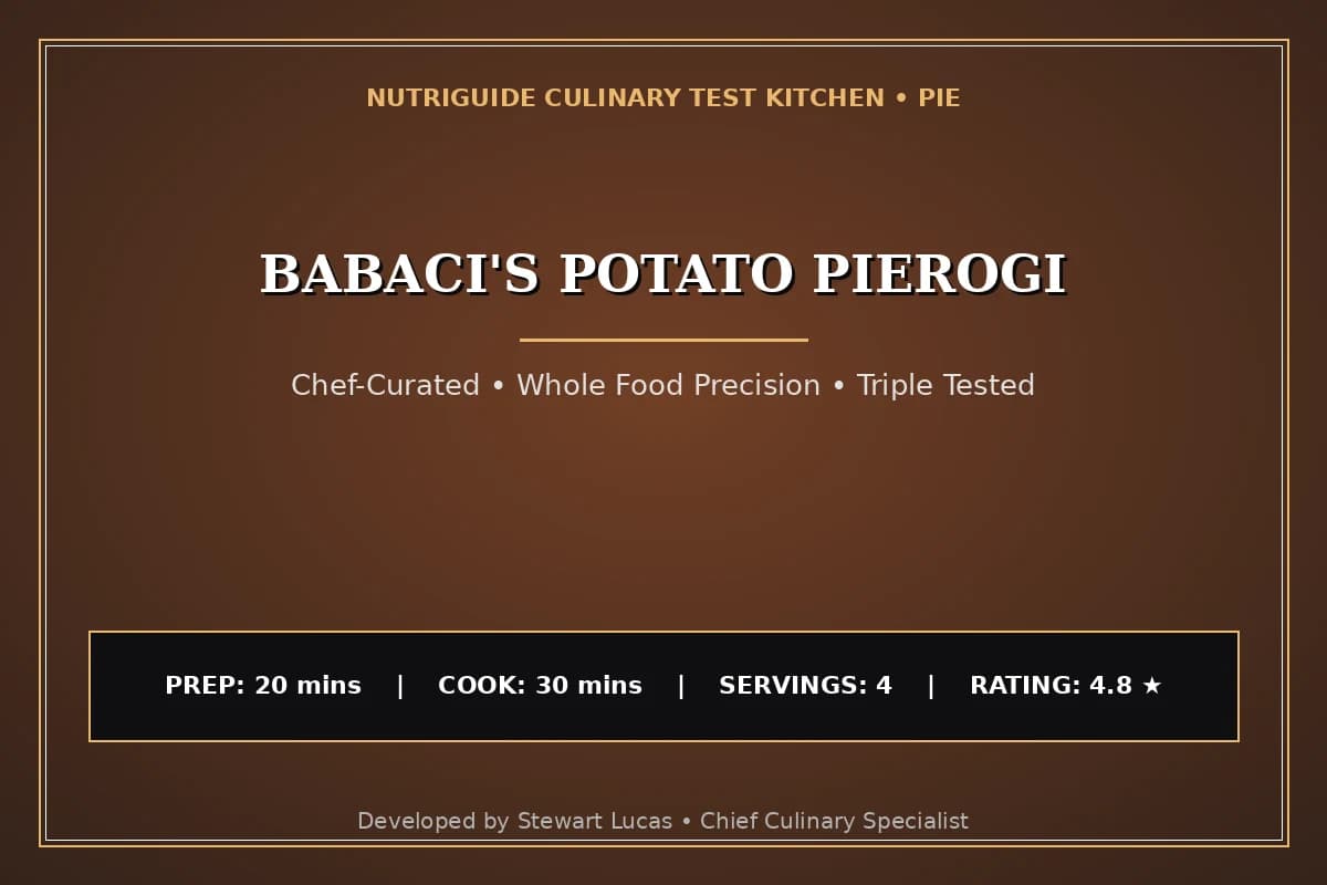 Babaci'S Potato Pierogi