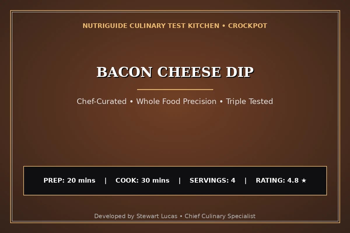 Bacon Cheese Dip